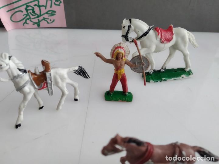 Figuras de goma y PVC: LOTE DE FIGURAS MINI OESTE DE COMANSI - Foto 4