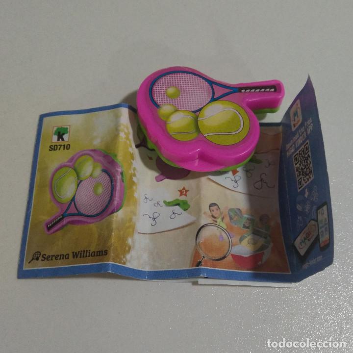 Figuras de Borracha e PVC: kinder joy verano serena williams teen idols raqueta ferrero tenis tenista
