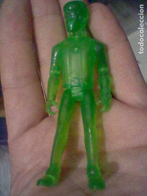 Figure di Gomma e PVC: CNB 03 FIGURA TRASLUCIDAD VERDE PERSONAJE POR DETERMINAR