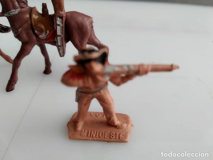 Figuras de goma y PVC: LOTE FIGURAS MINI OESTE COMANSI - Foto 2