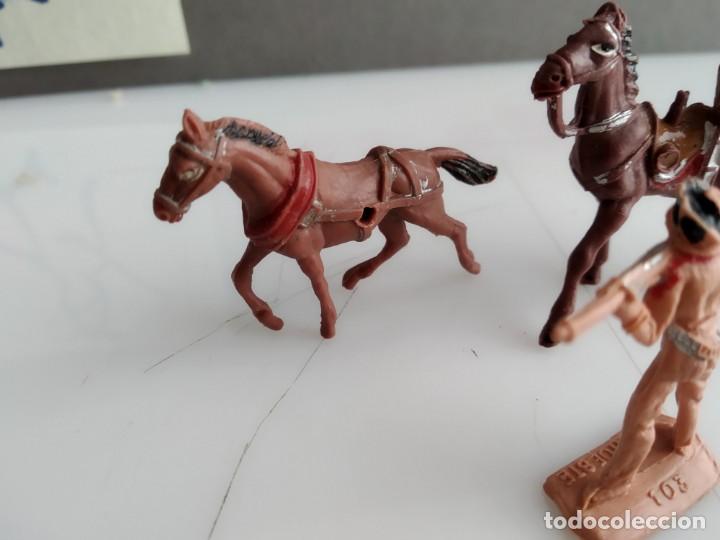 Figuras de goma y PVC: LOTE FIGURAS MINI OESTE COMANSI - Foto 4
