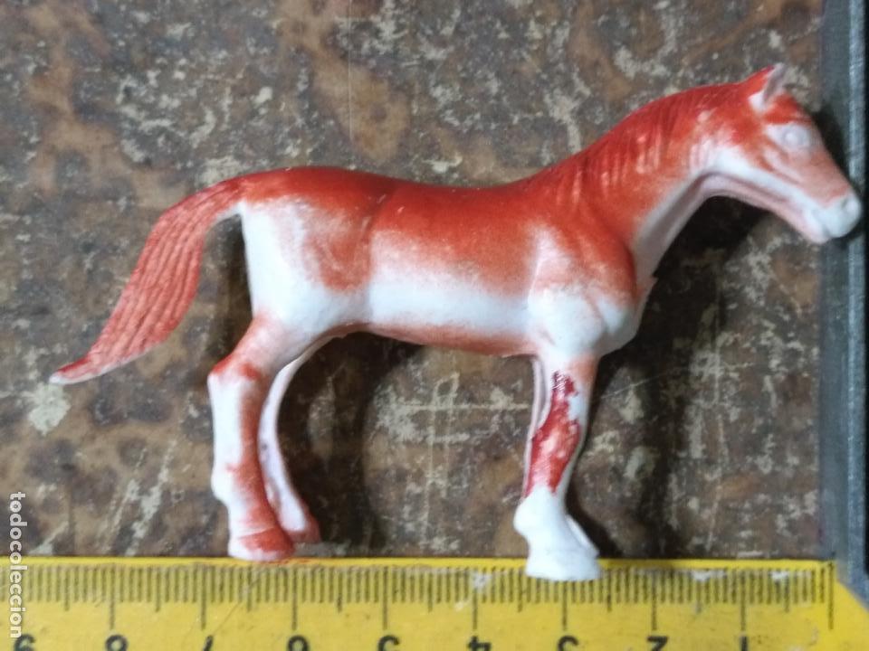 Gummi- und PVC-Figuren: figura animal plastico duro o goma dependiendo modelo - caballo portal de belen oeste indios circo