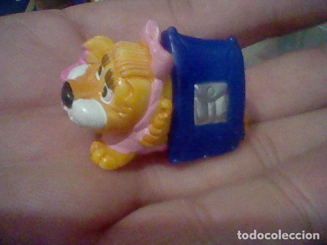 Figuras de Borracha e PVC: FIGURA LEONA CASETA PINTADA A MANO PROMOCIONAL CHOCOLATE