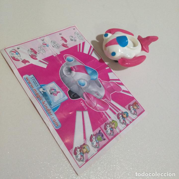 Figure di Gomma e PVC: kinder nave mu&ntilde;eco coche montable bpz papel completo