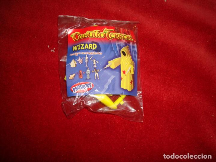 Figuras de goma y PVC: CASTILLO DEL TERROR PHOSKITOS WIZARD NUEVO SIN ABRIR