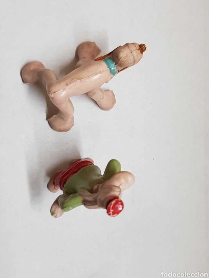 Figuras de goma y PVC: Figuras Goofy y Pluto de Pech escasas - Foto 3