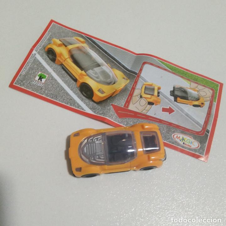 Kinder Figures: coche kinder sprinty ff carreras deportivo miniatura escala