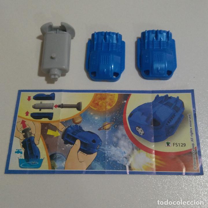 Kinder Figures: kinder agua pistola watergun water gun nave espacial