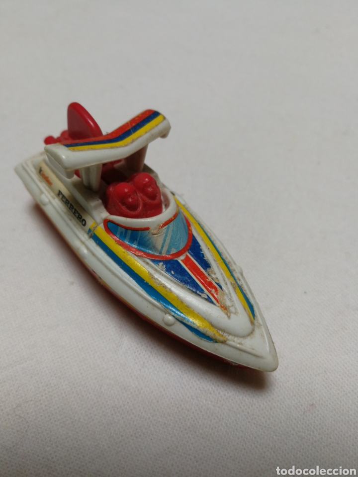 Figuras de goma Kinder: LANCHA KINDER - Foto 1
