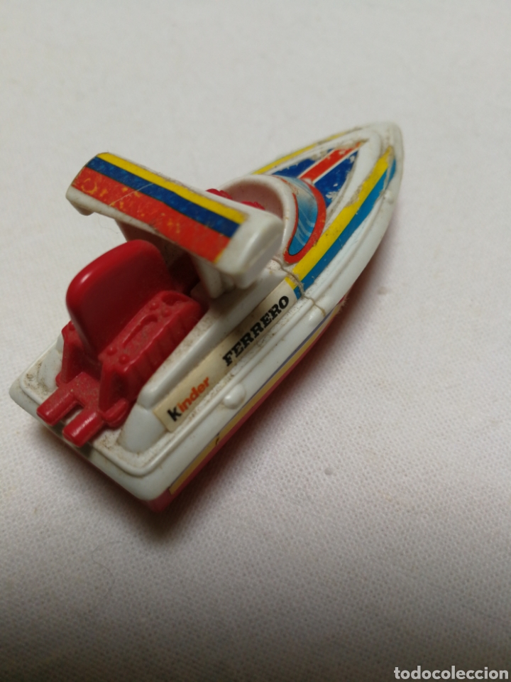 Figuras de goma Kinder: LANCHA KINDER - Foto 2