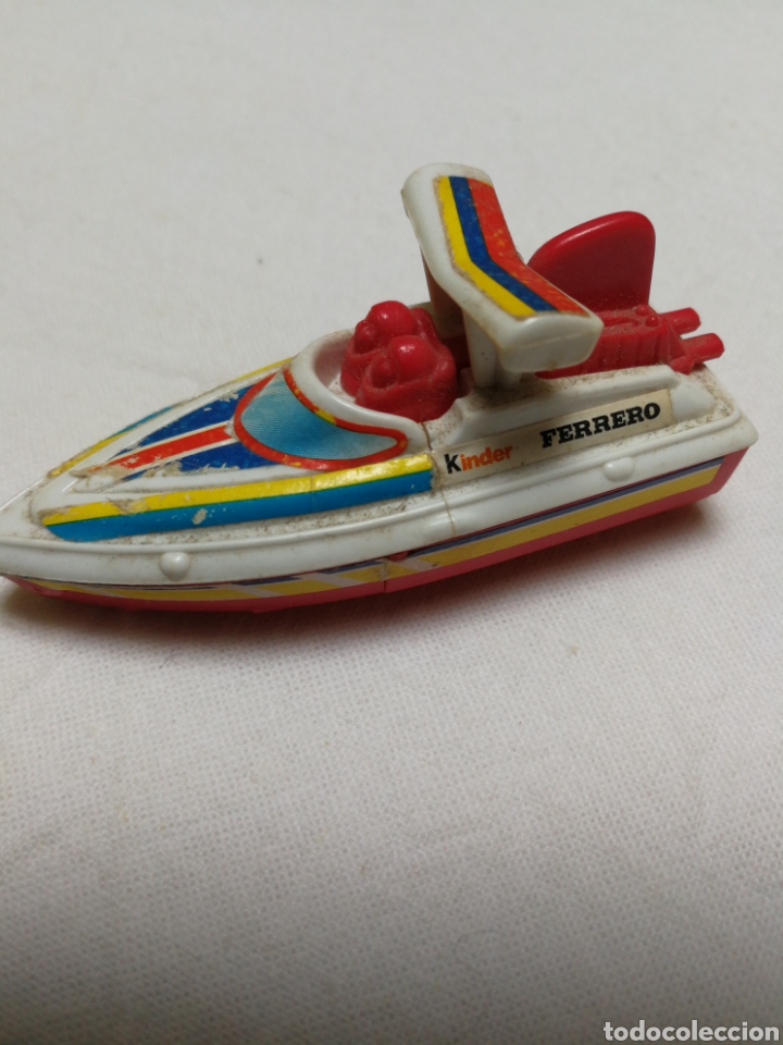 Figuras de goma Kinder: LANCHA KINDER - Foto 3