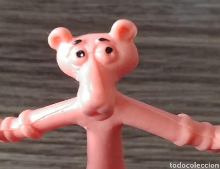 Figuras de goma y PVC: Pantera rosa pl&aacute;stico - Foto 2