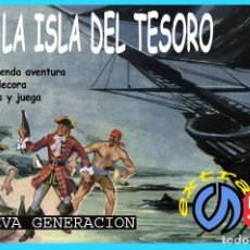 Figuras de Goma y PVC: MONTAPLEX - NUEVA GENERACION - SOBRE CERRADO - NG 50 - V - LA ISLA DEL TESORO . Lote 160153598