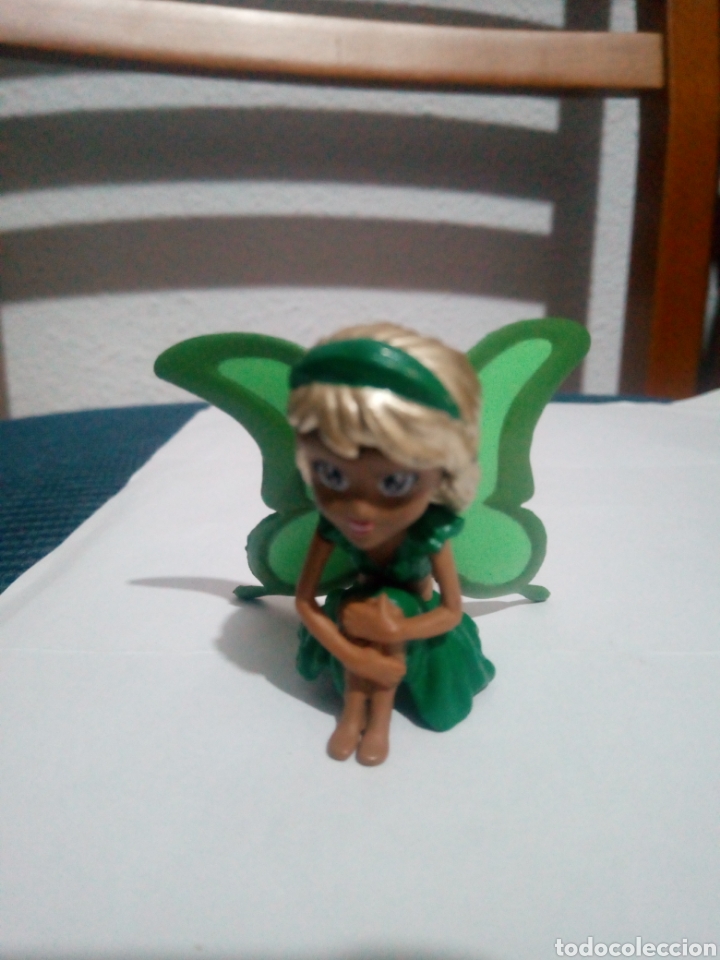 Figuras de goma y PVC: Figura hada del arco iris pvc - Foto 1