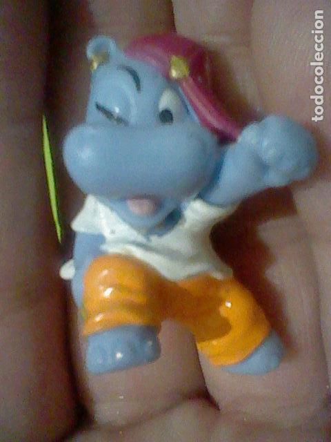 Figure di Gomma e PVC: HIPOPOTAMOS CANTANTE RAP BAILE  PROMOCIONAL CHOCOLATE PVC PINTADO MANO