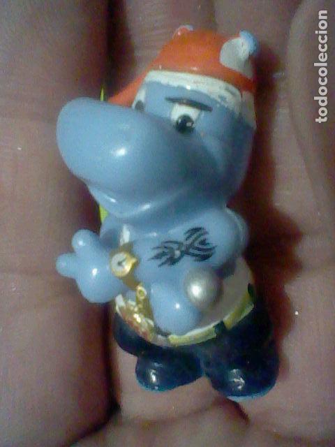 Figure di Gomma e PVC: HIPOPOTAMOS CANTANTE RAP BANDAS PROMOCIONAL CHOCOLATE PVC PINTADO MANO