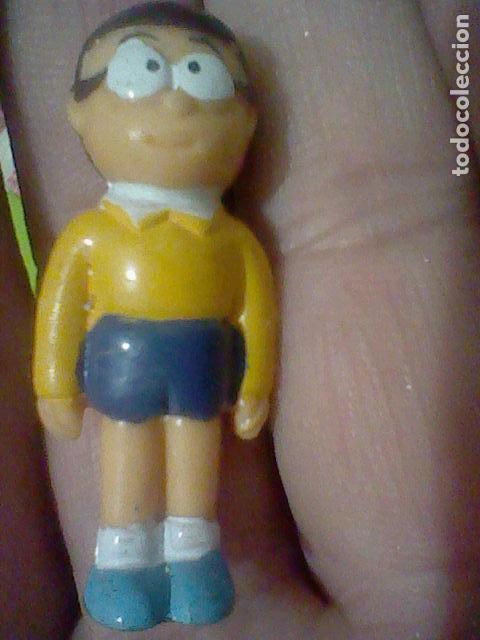 Figure di Gomma e PVC: NOBITA DORAEMON  FIGURA A GATAS PVC PINTADO MANO JUGADO