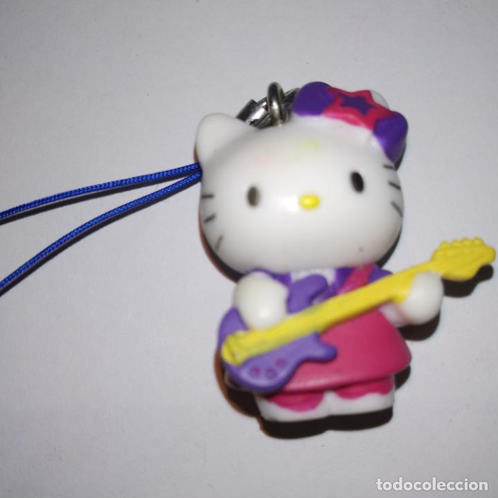 Figuras de Goma y PVC: Llavero colgante m&oacute;vil Hello Kitty guitarra