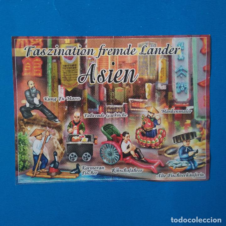 Kinder Figures: papel kinder asia bpz instrucciones montaje chino