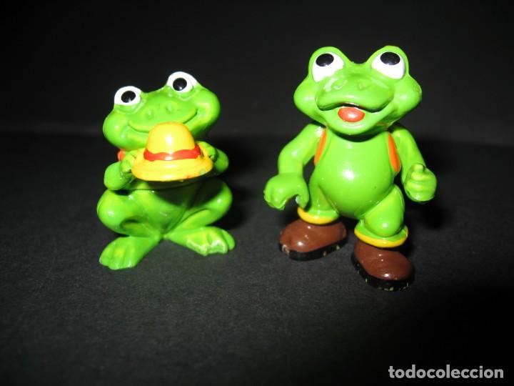 Figure di Gomma e PVC: Ranitas de kinder Ferrero a&ntilde;o 1993