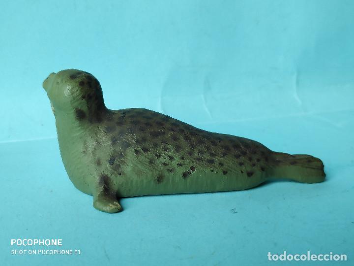 Figuras de goma y PVC: Lineol Foca 1950 - Foto 2