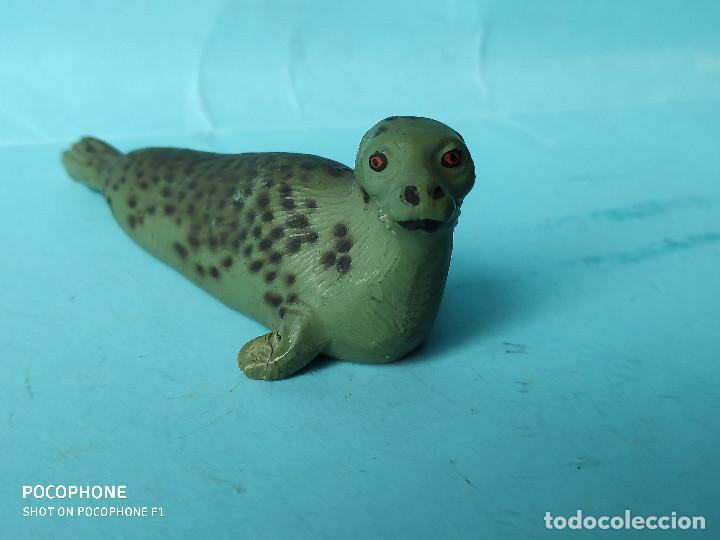 Figuras de goma y PVC: Lineol Foca 1950 - Foto 3