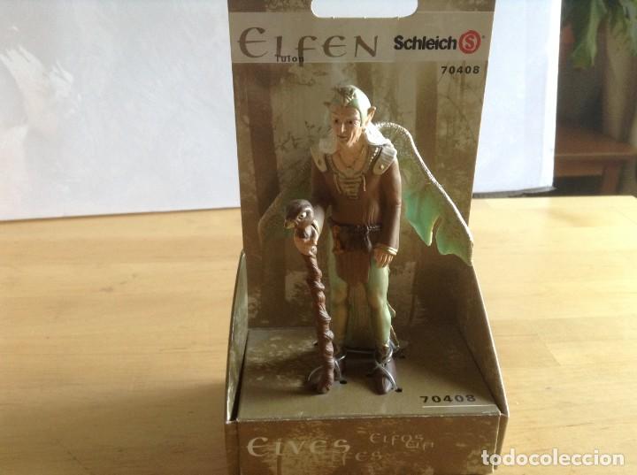 Figuras de goma y PVC: Elfo Schleich Tulon.NUEVO. - Foto 1