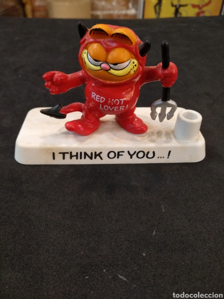 Figuras de goma y PVC: Figura Garfield, bully - Foto 1