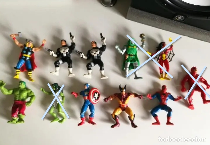 figuras pvc marvel