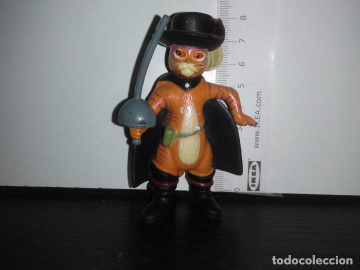 Figuras de goma y PVC: mu&ntilde;eco figura el gato con botas SHREK cpp4 - Foto 1