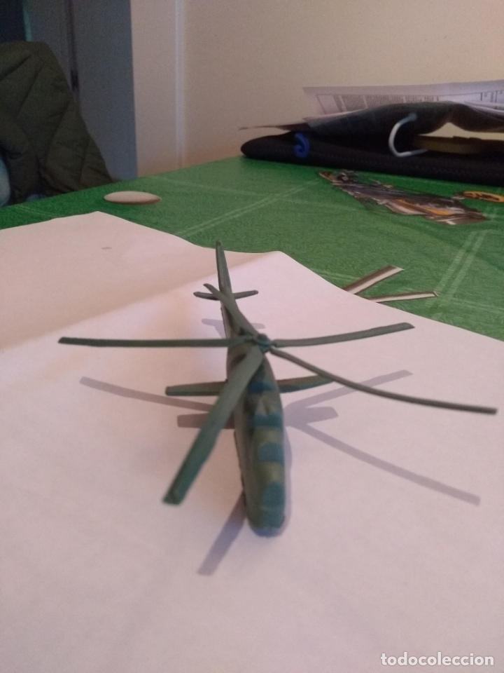 Figuras de goma y PVC: ANTIGUO HELICOPTERO DE PLASTICO - Foto 2