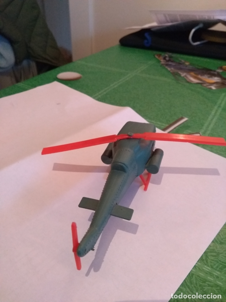 Figuras de goma y PVC: ANTIGUO HELICOPTERO............ - Foto 4