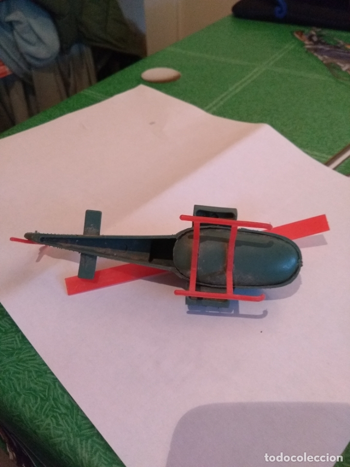 Figuras de goma y PVC: ANTIGUO HELICOPTERO............ - Foto 5