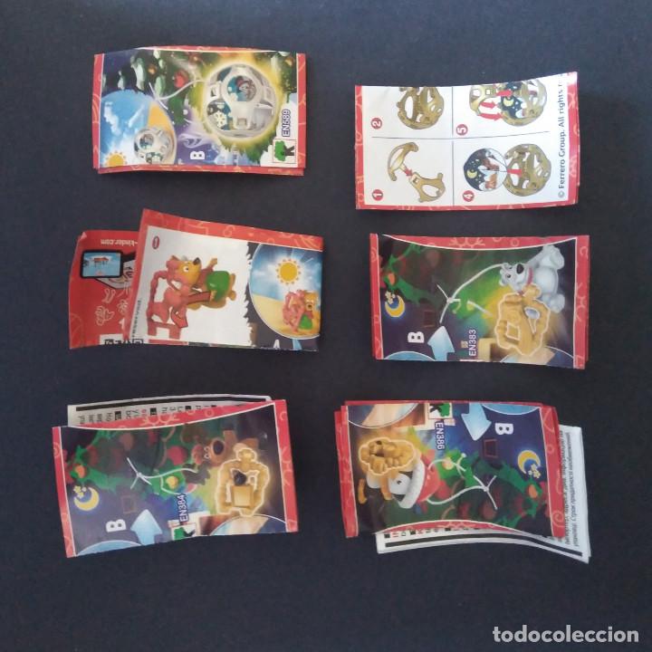 Figuras de Borracha e PVC: LEER* papel bpz instrucciones KINDER NAVIDAD 2018 COLGANTE ARBOL NAVIDAD 2018