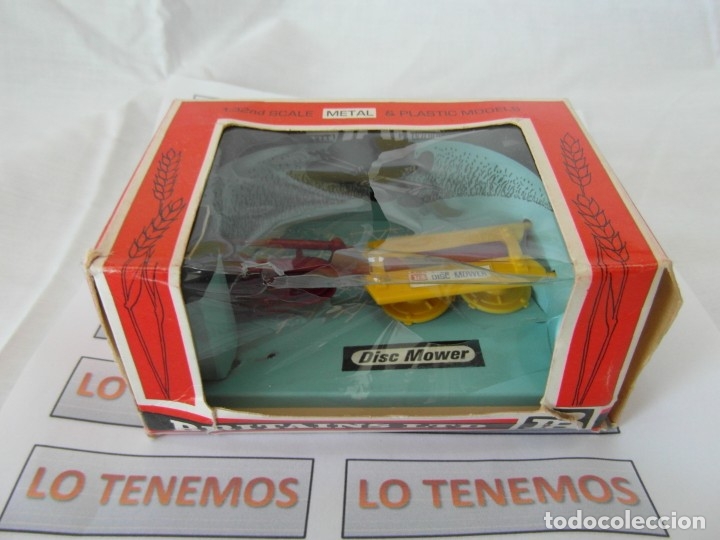 Figuras de goma y PVC: Accesorios para tractor BRITAINS LTD DISC MOWER - Foto 1