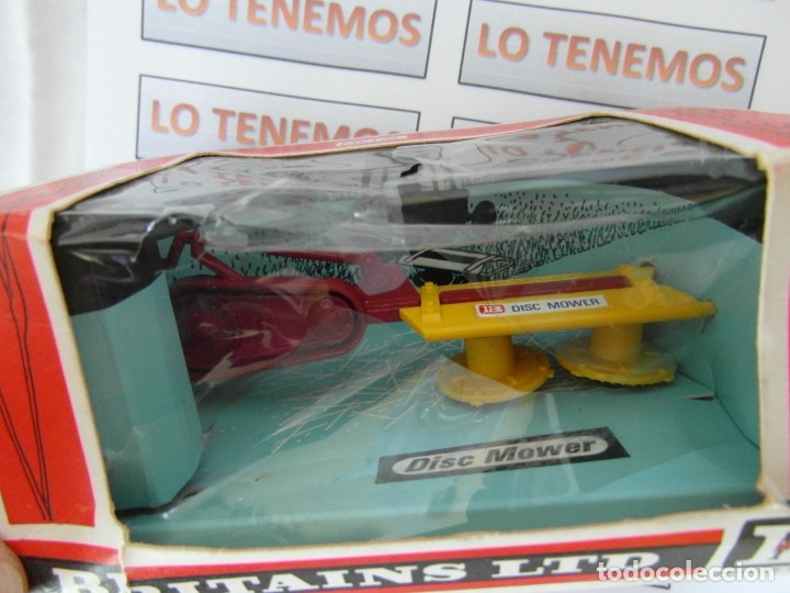 Figuras de goma y PVC: Accesorios para tractor BRITAINS LTD DISC MOWER - Foto 3