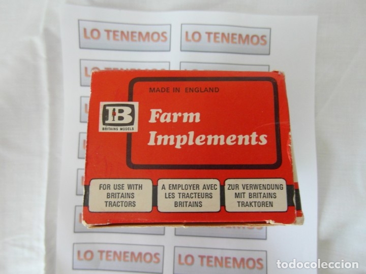 Figuras de goma y PVC: Accesorios para tractor BRITAINS LTD DISC MOWER - Foto 4