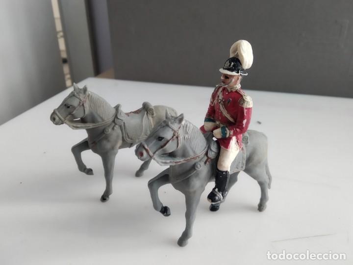 Gummi- und PVC-Figuren: LOTE DE FIGURAS ANTIGUAS TIPO JECSAN  O  REAMSA  DESFILE
