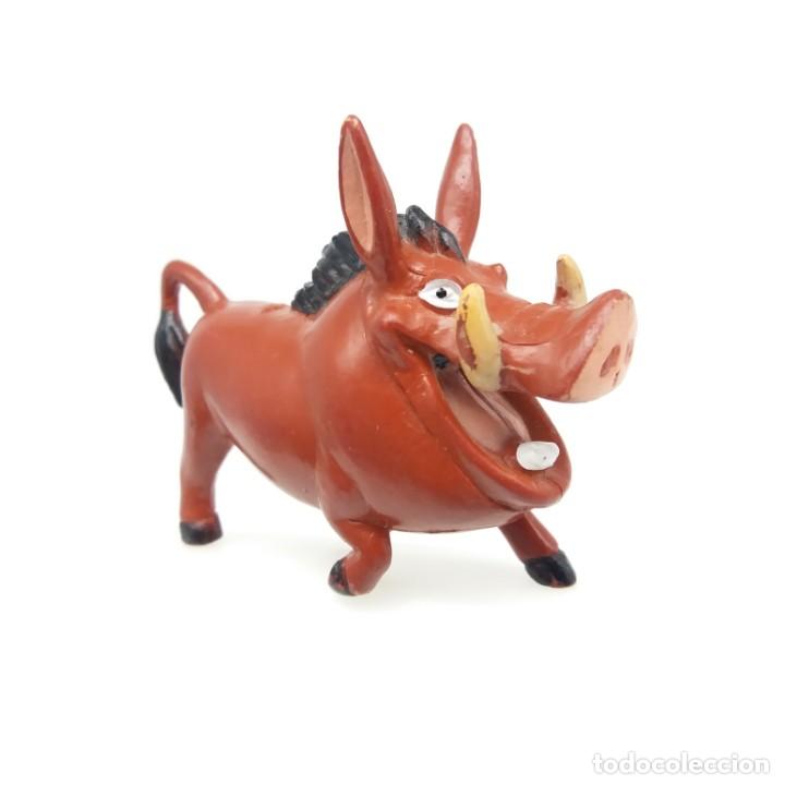 Figuras de goma y PVC: Pumba de El Rey Le&oacute;n - Disney - Foto 1