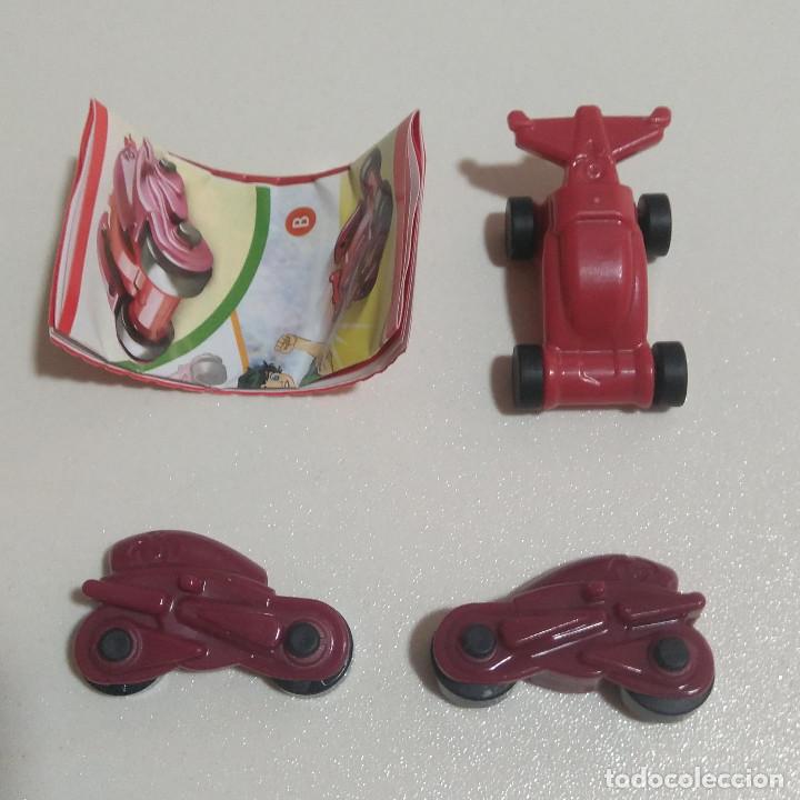 Figuras de Borracha e PVC: kinder moto transformable bpz papel en 027 sprinty