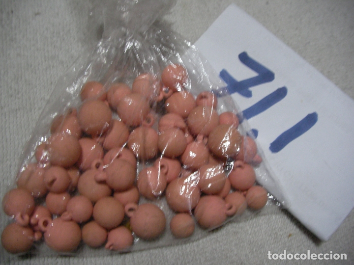 Gummi- und PVC-Figuren: ANTIGUAS CUENTAS PARA COLLAR O SIMILAR - ENVIO INCLUIDO A ESPA&Ntilde;A