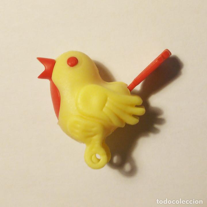 Figuras de Goma Kinder: kinder pajaro 90 antiguo montable canario pajarito bird
