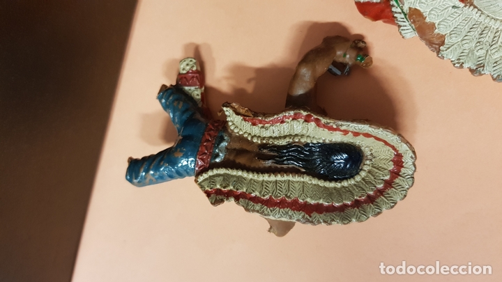 Figuras de goma y PVC: INDIOS GRAN FORMATO CREO LAFREDO - Foto 3