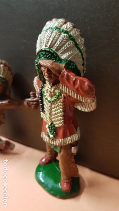 Figuras de goma y PVC: INDIOS GRAN FORMATO CREO LAFREDO - Foto 4
