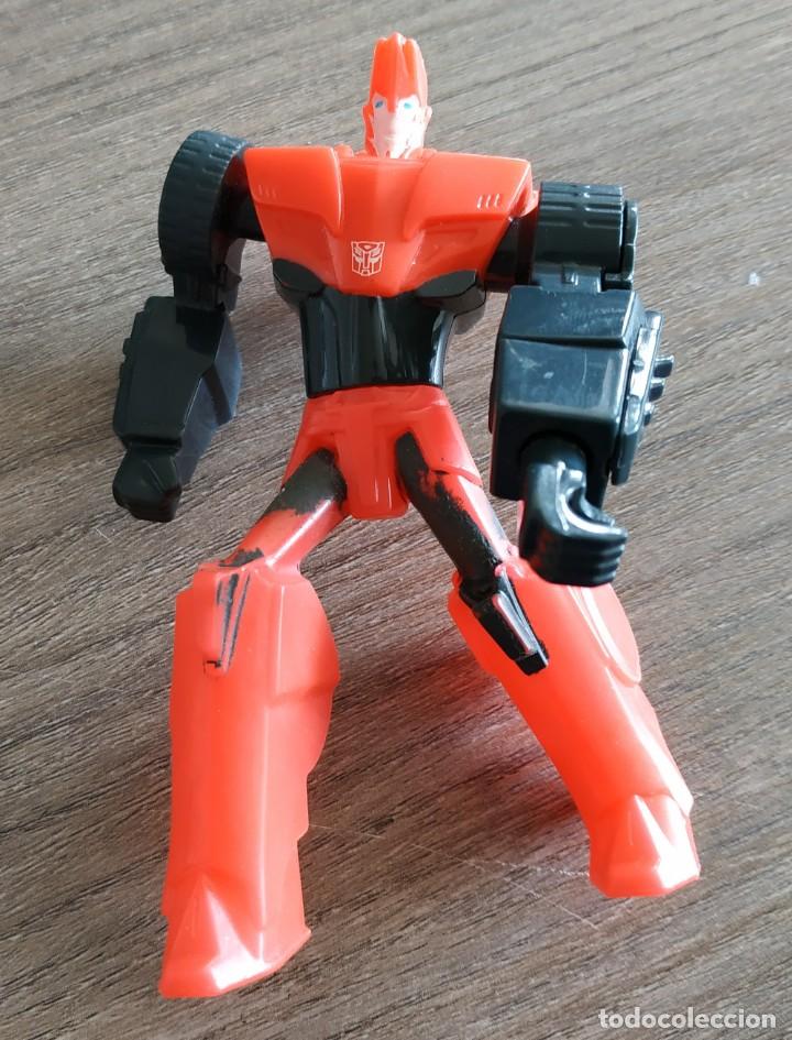 Figuras de goma y PVC: FIGURA ROBOT , TRANSFORMERS  , MCDONALDS , 2015 , 10,5 CMS - Foto 1