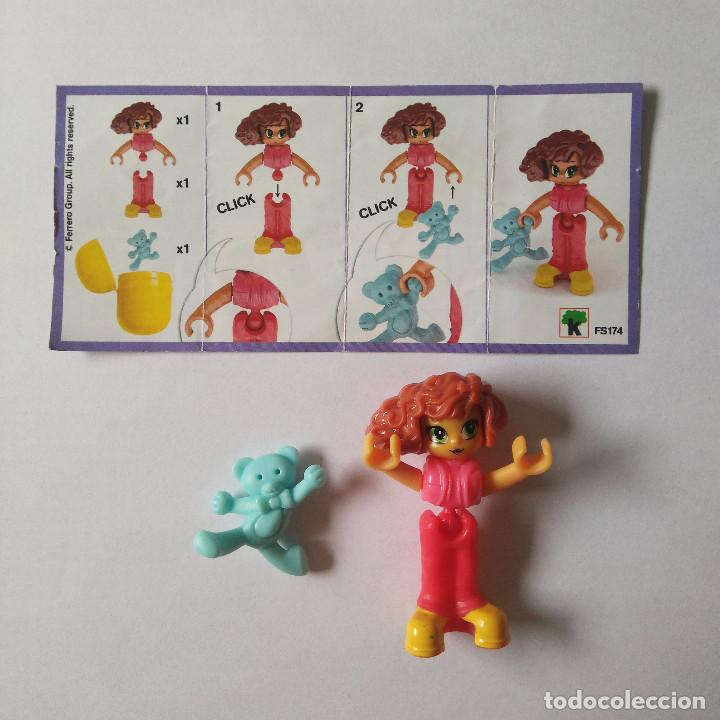 Figuras de Borracha e PVC: KINDER INIFINIMIX 2016 FS 174 BABYSITTER nani osito oso mu&ntilde;eca mu&ntilde;equita