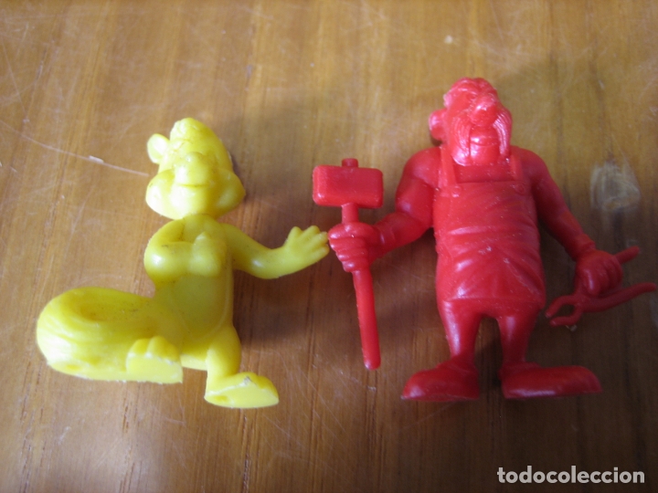 Figuras de goma y PVC: Antigua figura de goma y PVC. Figuras Dunkin