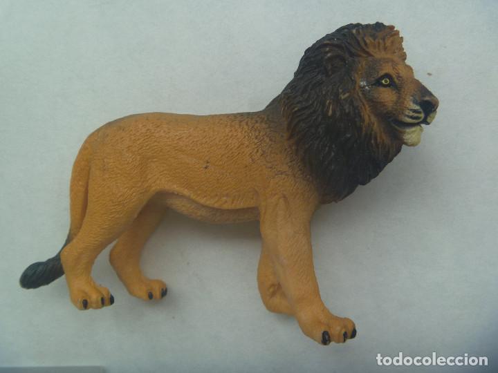 Figuras de Borracha e PVC: FIGURA DE LEON . CHINO PERO MUY DETALLADO Y BIEN PINTADO