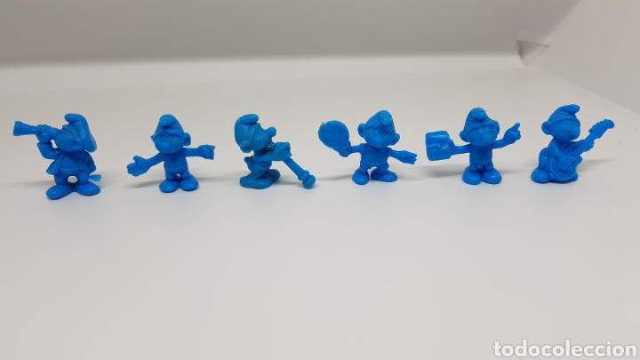 Figuras de goma y PVC: LOTE PITUFOS PHOSKITOS - Foto 1
