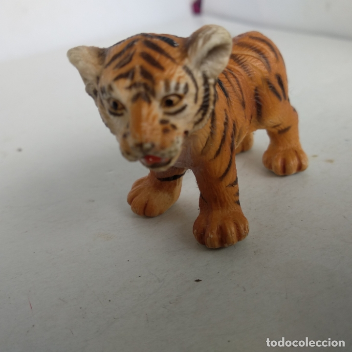 Figuras de goma y PVC: Cachorro Tigre Schleich - Foto 2